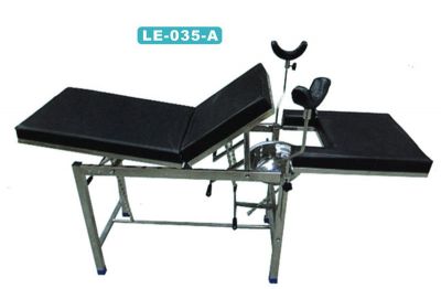 Stainless steel obstetric table